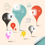 Abstract Infographics Layout