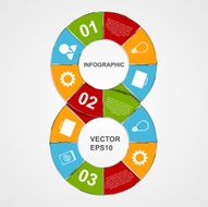 Vector infographic Design template N17