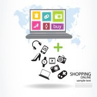 Shopping online concept N7