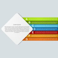 Abstract paper infographic N81