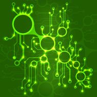 Ðbstract circuit board techno background EPS10 vector N11