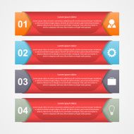 Abstract paper infographic N82