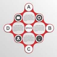 Modern infographic Design elements Vector illustration N35