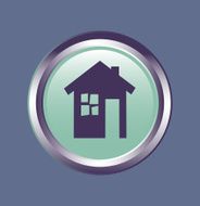 vector icon eco house N2