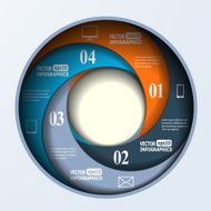Abstract Paper Infographics N14