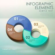 3d abstract infographics N2