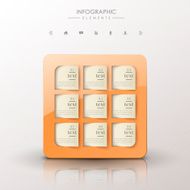 abstract form infographics