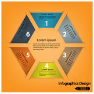 Modern infographics options banner N847
