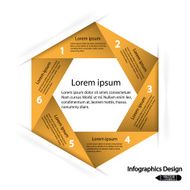 modern hexagon infographics options banner N11
