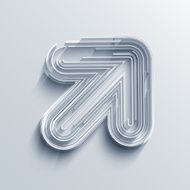 Vector arrow background Eps10 N4