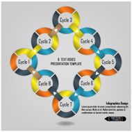 Modern infographics options banner N851