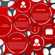 Abstract infographic Modern design template N12