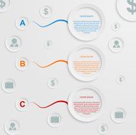 Modern infographic Design elements N85