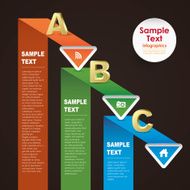 Abstract Paper Infographics N15