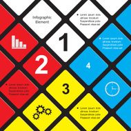 Infographics web design Modern template N34