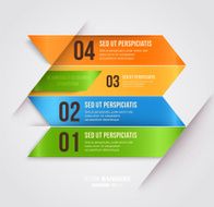 Abstract infographics design N79