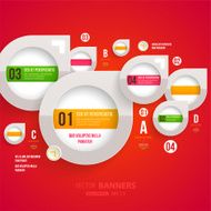 Abstract infografics design N61