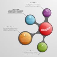 Infographic design template N210
