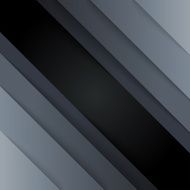 Dark gray paper triangle shapes abstract background