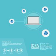 idea concept Business and Marketing Online N21
