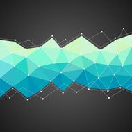 Abstract Triangle Creative Design Modern Art N2