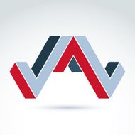 Vector abstract icon symbol design element N10