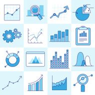 Vector set of business graphs