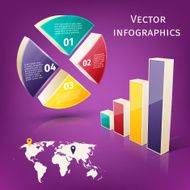 Infographics 3d set