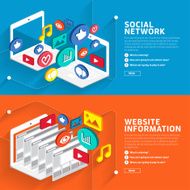 social &amp; website