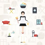 Pretty Housekeeper N2