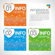 Abstract infographics Heart N3