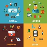 Flat medical concept designs
