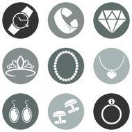 Vector Set of Jewellery Icons N22