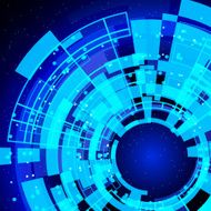 abstract glowing technology background