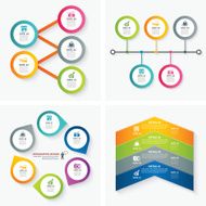 set of infographic templates N32