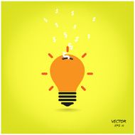 creative light bulb saving sign N2