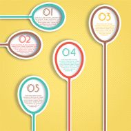 Retro Background With Option Tabs N2