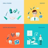 Dental Decorative Icon Set