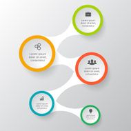 Vector elements for infographic N21