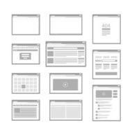 web site page templates collection N2