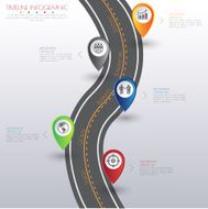 Abstract 3D digital illustration Infographic with world map Can N25