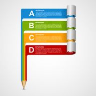 Creative Infographics design template N2