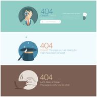 Website design template Page not found 404 error