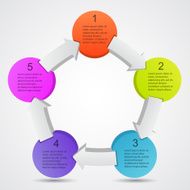 Modern vector template for your business project N360