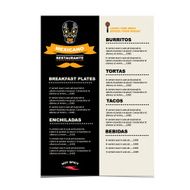 Cafe menu mexican N7