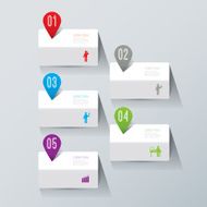 Infographics vector design template N465