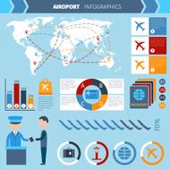 Airport Infographics Set N3