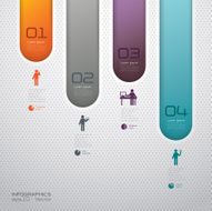 Infographics vector design template N469