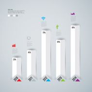 Infographics vector design template N471