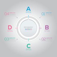 modern business infographic N2